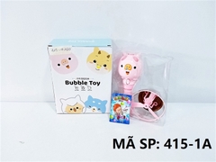 415-1A HỘP CÂY THỔI XÀ BÔNG CHONG CHÓNG HEO + 2 BỊCH XÀ BÔNG Bubble Toy 415-1, 415-2, 415-3, 415-4