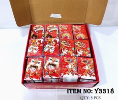 Y3318 XẤP 10C LÌ XÌ ĐỎ BÉ MÚA LÂN, RỒNG CHỮ VIỆT