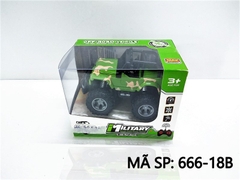 666-18B HỘP XE ĐỊA HÌNH LÍNH ĐK 7 Đ.TÁC, KHÔNG SẠC TL 1:36 (Military) 666-