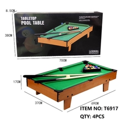 T6917 HỘP BÀN BIDA LỖ GỖ