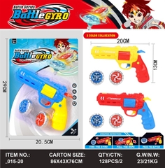 _015-20 VỈ CON QUAY SẮT 2C + 1 CÂY BẮN