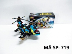 719 HỘP MÁY BAY TRỰC THĂNG QUÂN SỰ PIN 2 CÁNH QUẠT