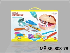 808-78 HỘP ĐẤT SÉT LÀM RĂNG 4 HŨ Little Dentist