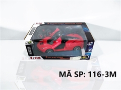 116-3M HỘP XE HƠI FERRARI MỞ CỬA ĐIỀU KHIỂN 7 ĐỘNG TÁC, KHÔNG SẠC TL 1:16 116-M
