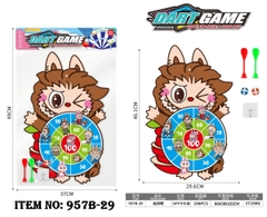 957B-29  TÚI BIA LABUBU + PHI TIÊU + 2T BANH DÍNH