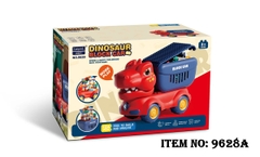 9628A HỘP LOGO RÁP XE CÔNG TRÌNH KHỦNG LONG  124 MIẾNG