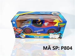 P804 HỘP XE HƠI CHÓ CỨU HỘ (XANH) PIN NHẠC ĐÈN Glide Car