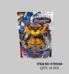 9799AB  VỈ RÁP ROBO BIẾN HÌNH XE HƠI