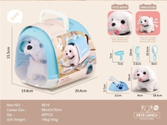 9816  HỘP LỒNG THÚ CHÓ PIN