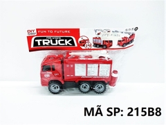 215B8 TÚI XE CÔNG TRÌNH CỨU HỎA TRỚN + ỐC VÍT (PVC)