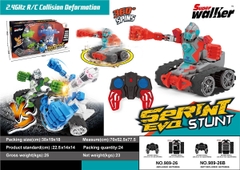 989-26  HỘP XE ĐỊA HÌNH ROBO ĐIỀU KHIỂN 7 ĐỘNG TÁC, CÓ SẠC 2C