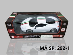 292-1 HỘP XE HƠI FERRARI ĐIỀU KHIỂN 7 ĐỘNG TÁC, KHÔNG SẠC, TL 1:14 292-1-2, 323-1-2