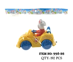 998-26  TÚI XE HƠI CHỞ MÈO KITTY RÚT DÂY CHUÔNG (OPP)