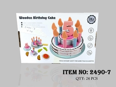 2490-7 HỘP BẾP BÁNH KEM GỖ