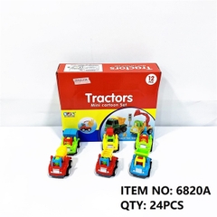 6820A HỘP XE CÔNG TRÌNH CAR TRỚN 12C ĐỦ MẪU