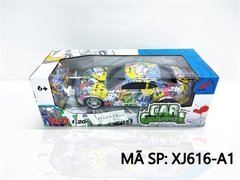 XJ616-A1 HỘP XE HƠI ĐK 7 Đ.TÁC, KHÔNG SẠC TL 1:20 (Car Graffiti Model) XJ612-, XJ616-, XJ617-