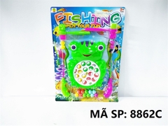 8862C VỈ CÂU CÁ PIN ẾCH 15C + ĐẬP CHUỘT + 2C BÚA ĐẬP Fishing