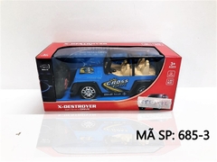 685-3 HỘP XE JEEP ĐK 7 Đ.TÁC, KHÔNG SẠC TL 1:20 X-Destroyer 682-3-687-3, 682-6-687-6