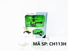 CH113H HỘP MÁY BAY TRỰC THĂNG ĐIỀU KHIỂN TRÊN KHÔNG CẢM ỨNG TAY, CÓ SẠC USB CH113A, CH113C, CH113D, CH113G