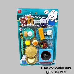 A380-329  VỈ BẾP DIMSUM, BẾP ĐIỆN TỪ, XỬNG HẤP, DẦU CHAO QUẨY