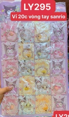 LY295 VỈ CHUỖI VÒNG TAY SANRIO 20 CÁI (2 KIỂU)