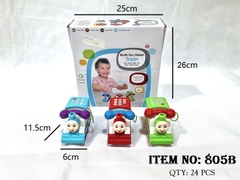 805B HỘP XE LỬA ĐIỆN THOẠI TRỚN 6C PIN NÚT NHẠC