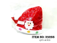 39266 BỊCH 12C NÓN NOEL ÔNG GIÀ NOEL (23x33)