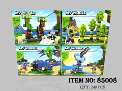 85008 HỘP LOGO RÁP MY WORLD ĐỦ MẪU