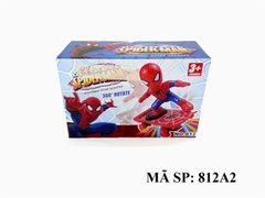 812A2 HỘP SIÊU NHÂN NHỆN TRƯỢT VÁN PIN NHẠC ĐÈN XOAY 360 ĐỘ