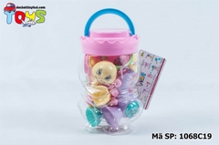 1068C19 HỘP LẮC TREO NÔI 7 MÓN( LẮC, KÈN, RÚA, ĐT)