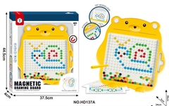 HD137A HỘP XẾP HÌNH NAM CHÂM NÚT GẤU (10 TỜ MẪU + 108V)