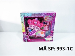 993-1C HỘP PHẤN TRANG ĐIỂM VƯƠNG MIỆN 3 TẦNG Cosmetic Set