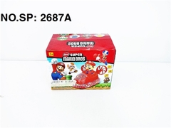 2687A HỘP MARIO LÁI TÀU PIN NHẠC ĐÈN Super Mario Bros