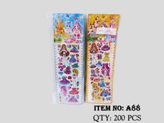A88  TÚI 20 MIẾNG DÁN STICKER THAY QUẦN ÁO BABY