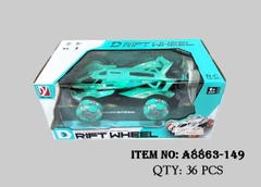 A8863-149  HỘP XE ĐỊA HÌNH HÌNH ĐIỀU KHIỂN 7 ĐỘNG TÁC, BÁNH ĐÔI ĐÈN, CÓ SẠC