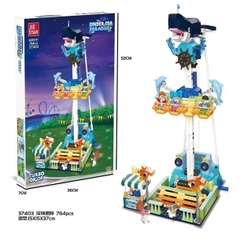 37403 HỘP LOGO RÁP THÁP RƠI TỰ DO CÔNG VIÊN 764 MIẾNG Undersea Paradise