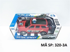 320-3A HỘP XE HƠI CS ĐK 7 Đ.TÁC ĐÈN 3D, KHÔNG SẠC TL 1:18 Racing