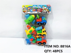 8816A TÚI MÁY BAY, XE 6C ĐỦ MẪU + ỐC VÍT (PVC) 8819, 8817