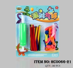 HC0066-21 VỈ BONG BÓNG + ỐNG BƠM