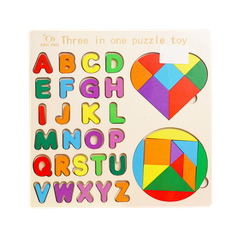 LCL-0431/TL  BẢNG GỖ XẾP HÌNH ĐỦ MẪU