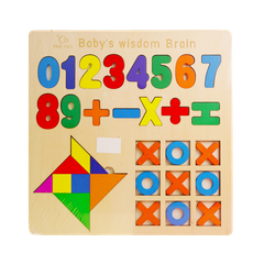 LCL-0432/TL  BẢNG GỖ XẾP HÌNH ĐỦ MẪU