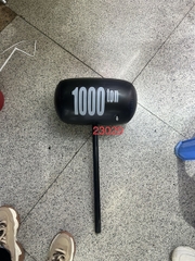 23029 LỐC 10C BÓNG PHAO HÌNH BÚA (ĐEN)