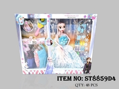 ST8859D4 HỘP BABY 1C FROZEN KHỚP + 4 ÁO, 8 GIÀY
