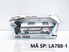LA788-1 HỘP XE BUS ĐK 7 Đ.TÁC, KHÔNG SẠC TL 1:32 City Truck