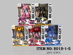 2012-1-5 HỘP RÁP ROBO BIẾN HÌNH XE, MÁY BAY (5 MẪU)