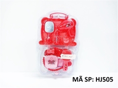 HJ505 VĨ ÉP VALI TRANG ĐIỂM MÁY SẤY, GƯƠNG, LƯỢC, DÂY CHUYỀN (ĐỎ) HJ083, HJ152