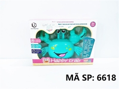 6618 HỘP CUA PIN NHẠC (THÚ PIN) Happy Crab
