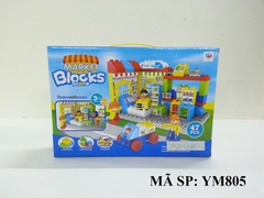 YM805 HỘP LOGO RÁP SIÊU THỊ MINI 47 MIẾNG