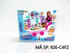 926-C4FZ HỘP BẾP XE ĐẨY KEM, KẸO, BÁNH 36 MIẾNG NGƯỜI TUYẾT FROZEN