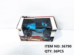 36790 HỘP XE ĐUA SẮT ĐIỀU KHIỂN CẦN GẠT, CÓ SẠC, TL 1:20